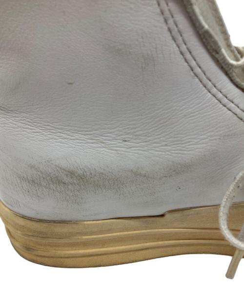 Y-3（ワイスリー）Y-3 (ワイスリー) YUBEN MID ハイカットスニーカー ホワイト サイズ:24.5cmの古着・服飾アイテム