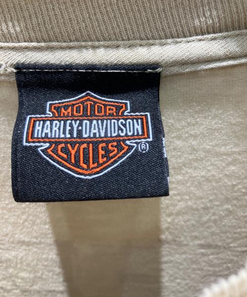 HARLEY-DAVIDSON（ハーレーダビッドソン）HARLEY-DAVIDSON (ハーレーダビッドソン) 半袖カットソー ベージュ サイズ:不明の古着・服飾アイテム