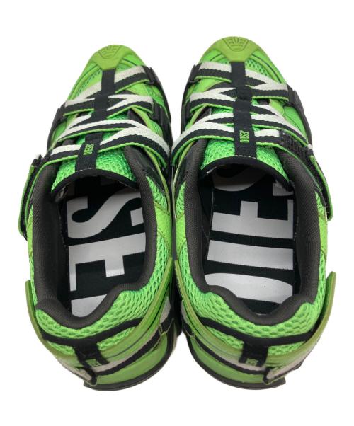 DIESEL（ディーゼル）DIESEL (ディーゼル) S-PROTOTYPE-CR ローカットスニーカー 黄緑 サイズ:27cmの古着・服飾アイテム
