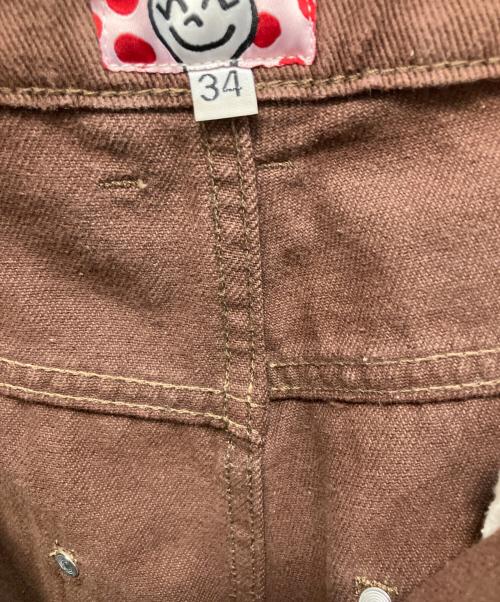 starteam（スターチーム）starteam (スターチーム) ダブルニーデニムパンツ ブラウン サイズ:W34の古着・服飾アイテム