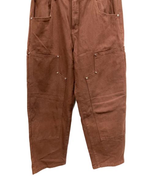 starteam（スターチーム）starteam (スターチーム) ダブルニーデニムパンツ ブラウン サイズ:W34の古着・服飾アイテム
