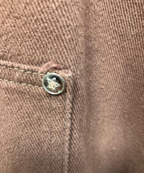 starteam（スターチーム）starteam (スターチーム) ダブルニーデニムパンツ ブラウン サイズ:W34の古着・服飾アイテム