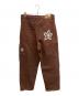starteam (スターチーム) ダブルニーデニムパンツ ブラウン サイズ:W34：20000円