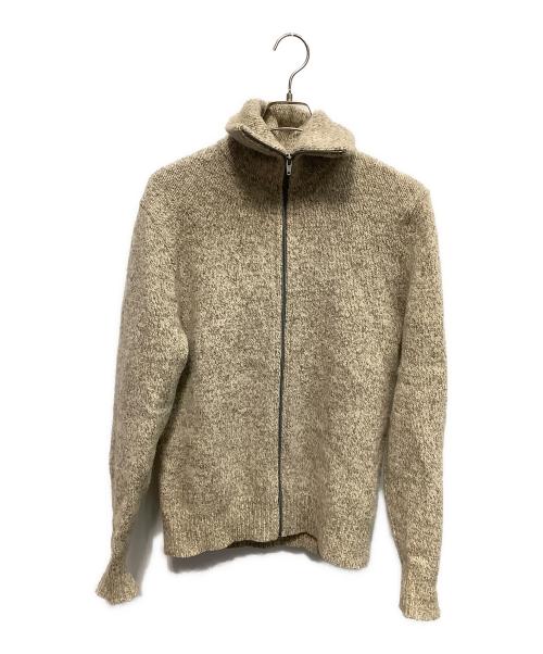 L.L.Bean（エルエルビーン マウンテンパーカー）L.L.Bean (エルエルビーン) 80sニットジャケット ベージュ サイズ:XLの古着・服飾アイテム