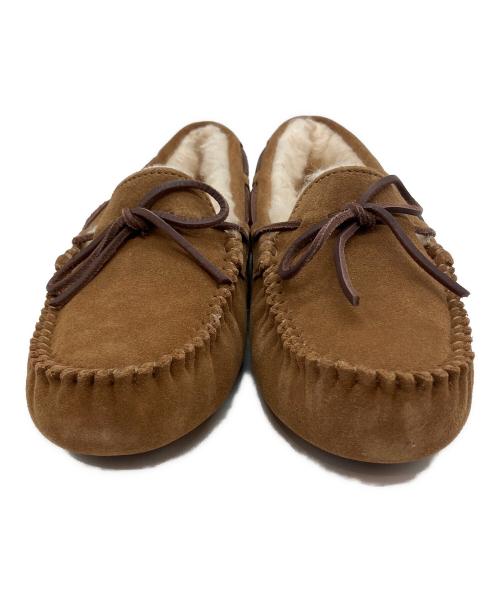 UGG（アグ）UGG (アグ) Dakota モカシンシューズ ブラウン サイズ:25cmの古着・服飾アイテム