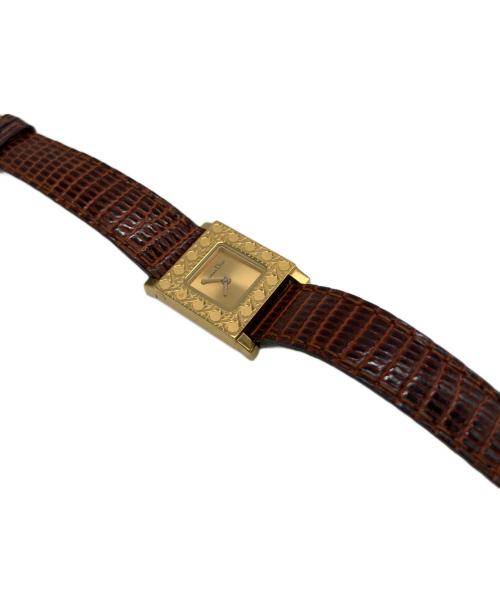 Christian Dior（クリスチャン ディオール）Christian Dior (クリスチャン ディオール) クォーツ レザーベルト CD3917 リストウォッチの古着・服飾アイテム