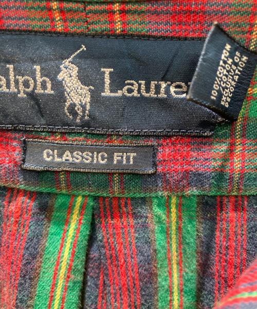 POLO RALPH LAUREN（ポロ・ラルフローレン）POLO RALPH LAUREN (ポロ・ラルフローレン) 長袖シャツ グリーン サイズ:Lの古着・服飾アイテム