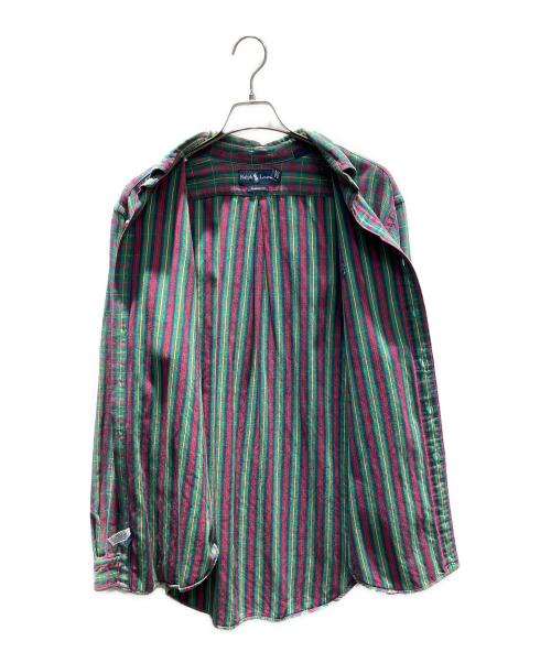 POLO RALPH LAUREN（ポロ・ラルフローレン）POLO RALPH LAUREN (ポロ・ラルフローレン) 長袖シャツ グリーン サイズ:Lの古着・服飾アイテム