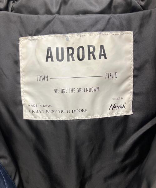 URBAN RESEARCH DOORS（アーバンリサーチドアーズ）URBAN RESEARCH DOORS (アーバンリサーチドアーズ) NANGA (ナンガ) AURORAダウンジャケット ネイビー サイズ:Freeの古着・服飾アイテム