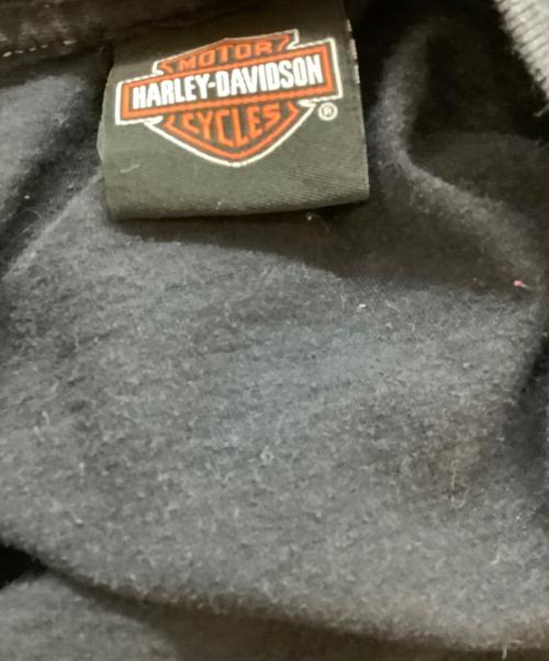 HARLEY-DAVIDSON（ハーレーダビッドソン）HARLEY-DAVIDSON (ハーレーダビッドソン) Rolling Stones Start Me Up Short Sleeve Tee - Washed Black 半袖カットソー ブラック サイズ:3XLの古着・服飾アイテム