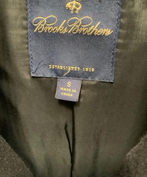BROOKS BROTHERS（ブルックスブラザーズ）BROOKS BROTHERS (ブルックスブラザーズ) Pコート ブラック サイズ:Sの古着・服飾アイテム