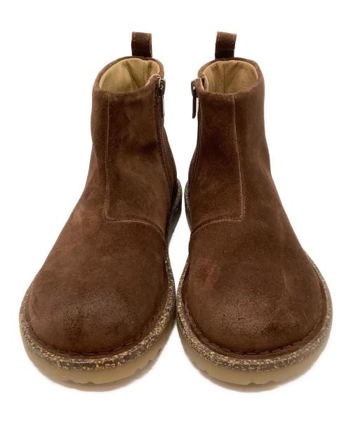 BIRKENSTOCK（ビルケンシュトック）BIRKENSTOCK (ビルケンシュトック) ショートブーツ ブラウン サイズ:24.5cmの古着・服飾アイテム