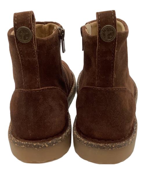 BIRKENSTOCK（ビルケンシュトック）BIRKENSTOCK (ビルケンシュトック) ショートブーツ ブラウン サイズ:24.5cmの古着・服飾アイテム