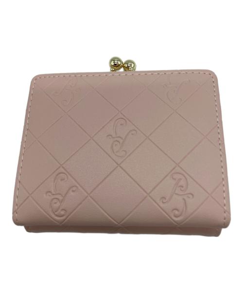 PAUL & JOE（ポール アンド ジョー）PAUL & JOE (ポール アンド ジョー) 口金ミニ財布 2つ折り財布 ピンクの古着・服飾アイテム