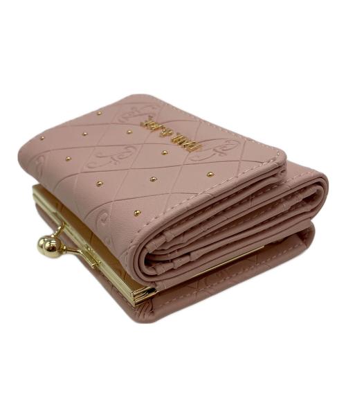 PAUL & JOE（ポール アンド ジョー）PAUL & JOE (ポール アンド ジョー) 口金ミニ財布 2つ折り財布 ピンクの古着・服飾アイテム