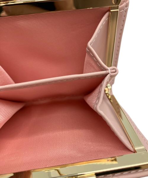 PAUL & JOE（ポール アンド ジョー）PAUL & JOE (ポール アンド ジョー) 口金ミニ財布 2つ折り財布 ピンクの古着・服飾アイテム