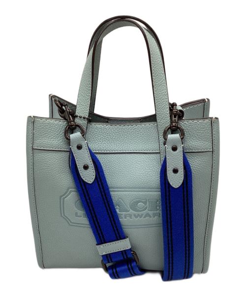 COACH（コーチ）COACH (コーチ) フィールド トート 22 2WAYバッグ スカイブルーの古着・服飾アイテム