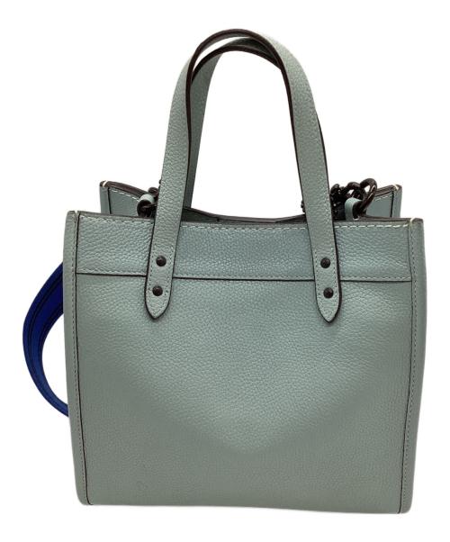 COACH（コーチ）COACH (コーチ) フィールド トート 22 2WAYバッグ スカイブルーの古着・服飾アイテム