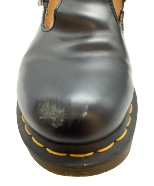 Dr.Martens（ドクターマーチン）Dr.Martens (ドクターマーチン)  POLLEY(ポリー）Tバーシューズ ブラック サイズ:UK 5の古着・服飾アイテム