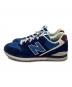 NEW BALANCE (ニューバランス) ローカットスニーカー ブルー サイズ:24.5cm：13000円