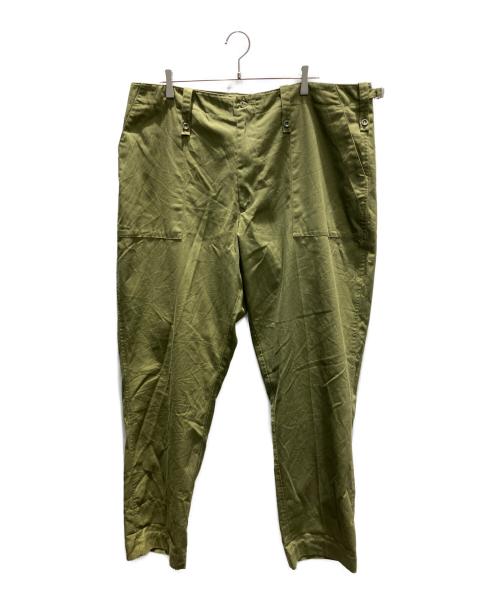 ミリタリー（ミリタリー）ミリタリー (ミリタリー) イギリス軍 ミリタリーパンツ グリーン サイズ:W85cmの古着・服飾アイテム
