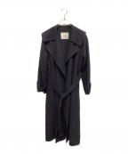 HER LIP TOハーリップトゥ）の古着「Lucca Wool Blend River Coat」｜ネイビー