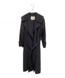 HER LIP TO（ハーリップトゥ）の古着「Lucca Wool Blend River Coat」｜ネイビー
