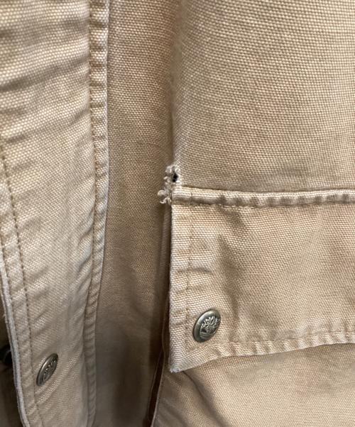 Timberland（ティンバーランド）Timberland (ティンバーランド) 90s-00sハンティングジャケット キャメル サイズ:Mの古着・服飾アイテム