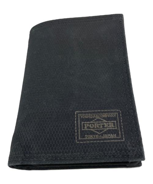 PORTER（ポーター）PORTER (ポーター) ディル 2つ折り財布 ブラックの古着・服飾アイテム
