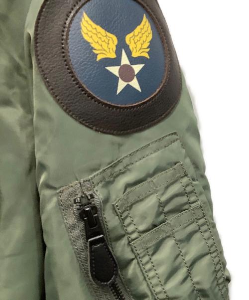 AVIREX（アヴィレックス）AVIREX (アヴィレックス) TOP GUN フライトジャケット カーキ サイズ:XLの古着・服飾アイテム