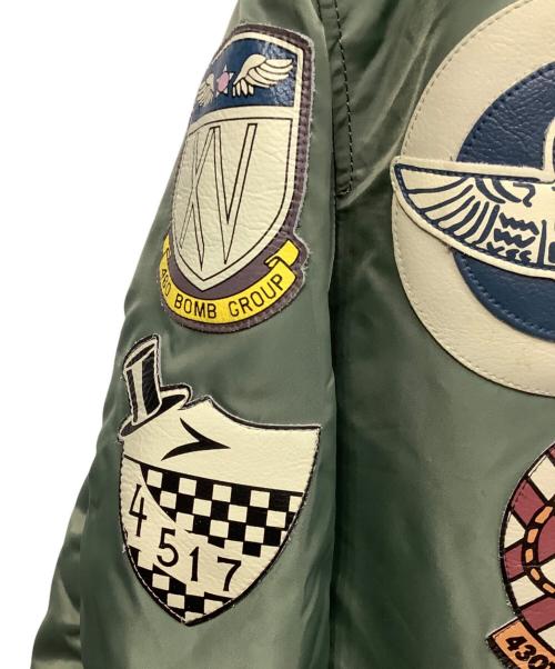 AVIREX（アヴィレックス）AVIREX (アヴィレックス) TOP GUN フライトジャケット カーキ サイズ:XLの古着・服飾アイテム