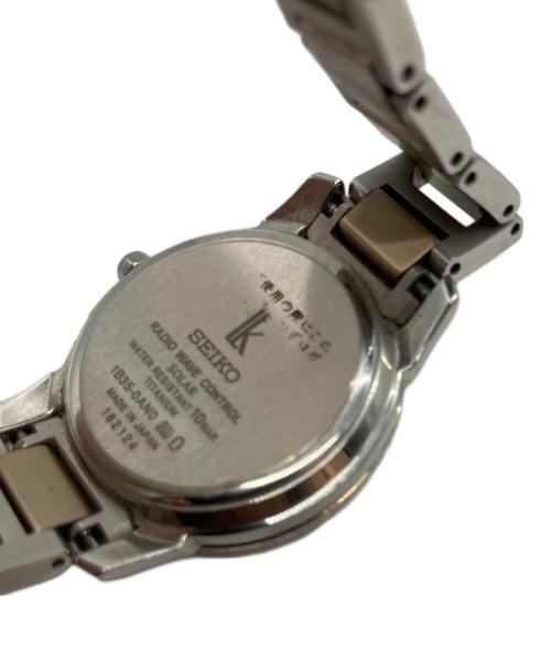 SEIKO（セイコー）SEIKO (セイコー) ルキア 電波ソーラー リストウォッチ ホワイトの古着・服飾アイテム
