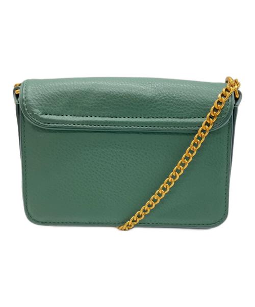 TORY BURCH（トリーバーチ）TORY BURCH (トリーバーチ) チェーンショルダーバッグ グリーンの古着・服飾アイテム