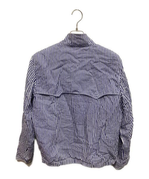 POLO GOLF（ポロ ゴルフ）POLO GOLF (ポロ ゴルフ) ストライプ スイングトップ ブルー サイズ:Lの古着・服飾アイテム