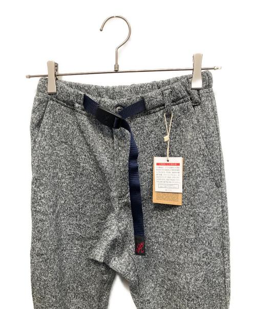 GRAMICCI（グラミチ）GRAMICCI (グラミチ) ボンディング ニットフリース ナロー リブ パンツ グレー サイズ:XSの古着・服飾アイテム