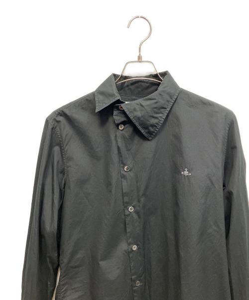 Vivienne Westwood（ヴィヴィアンウエストウッド）Vivienne Westwood (ヴィヴィアンウエストウッド) 長袖シャツ ブラック サイズ:50の古着・服飾アイテム