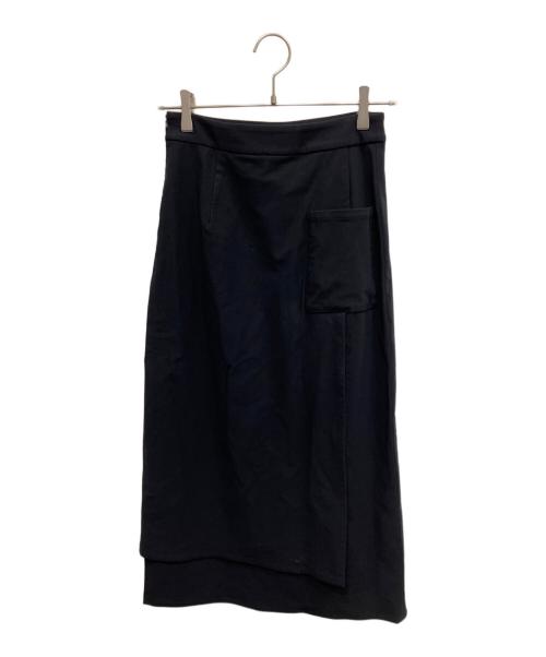 Graphpaper（グラフペーパー）Graphpaper (グラフペーパー) ロングスカート ブラックの古着・服飾アイテム