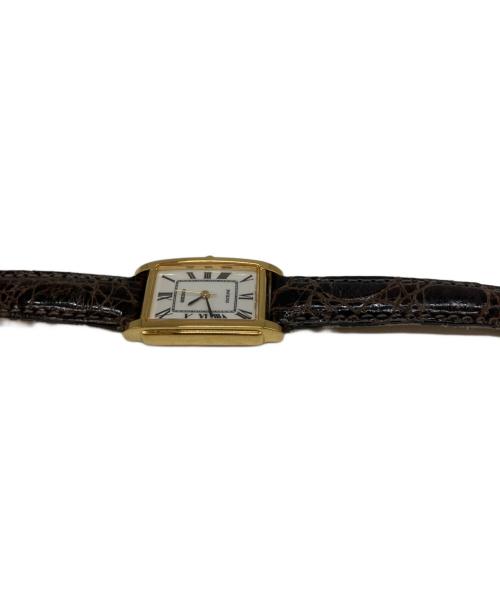 SEIKO（セイコー）SEIKO (セイコー) エクセリーヌ クォーツ レザーベルト 630174 腕時計 ホワイトの古着・服飾アイテム