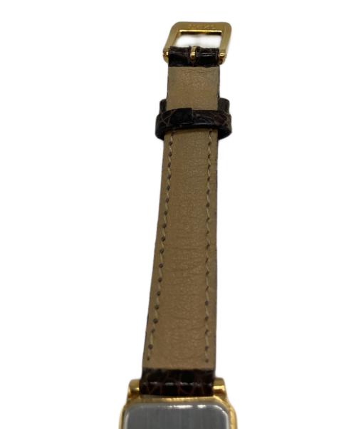 SEIKO（セイコー）SEIKO (セイコー) エクセリーヌ クォーツ レザーベルト 630174 腕時計 ホワイトの古着・服飾アイテム