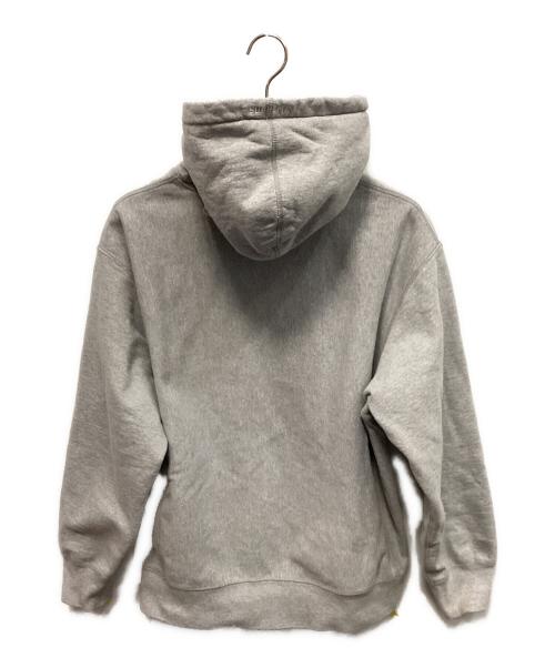SUPREME（シュプリーム）SUPREME (シュプリーム) Portrait Hooded Sweatshirt(ポートレートフーデッドスウェットシャツ) プルオーバーパーカー グレー サイズ:Mの古着・服飾アイテム