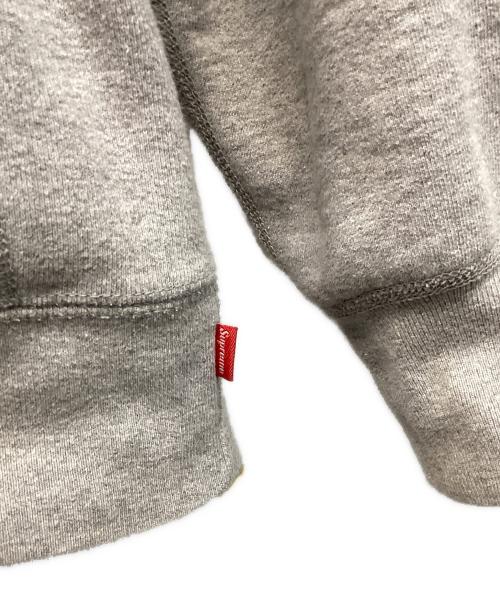SUPREME（シュプリーム）SUPREME (シュプリーム) Portrait Hooded Sweatshirt(ポートレートフーデッドスウェットシャツ) プルオーバーパーカー グレー サイズ:Mの古着・服飾アイテム