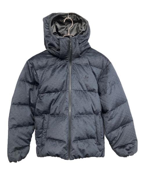 adidas（アディダス）adidas (アディダス) D REGEN MONOGRA ダウンジャケット ネイビー サイズ:Lの古着・服飾アイテム