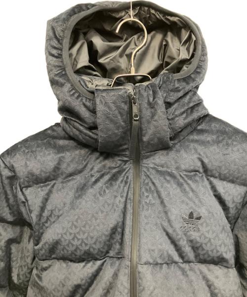 adidas（アディダス）adidas (アディダス) D REGEN MONOGRA ダウンジャケット ネイビー サイズ:Lの古着・服飾アイテム