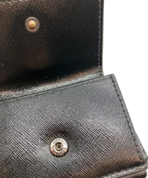 MARC JACOBS（マークジェイコブズ）MARC JACOBS (マークジェイコブズ) 3つ折り財布 ブラックの古着・服飾アイテム