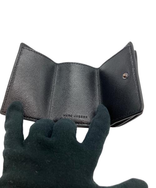 MARC JACOBS（マークジェイコブズ）MARC JACOBS (マークジェイコブズ) 3つ折り財布 ブラックの古着・服飾アイテム