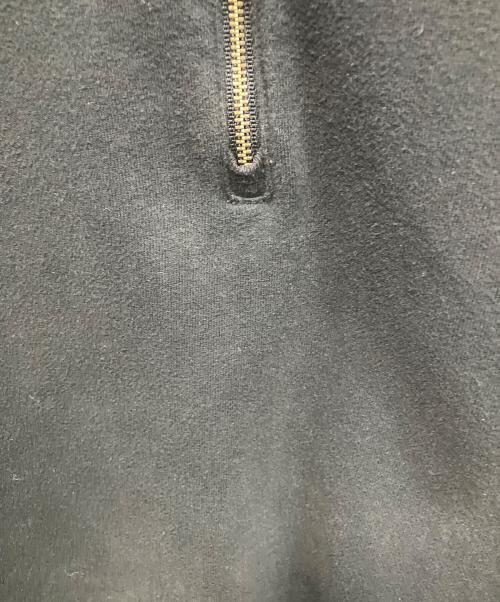 POLO RALPH LAUREN（ポロ・ラルフローレン）POLO RALPH LAUREN (ポロ・ラルフローレン) ハーフジップスウェット ブラック サイズ:XXLの古着・服飾アイテム