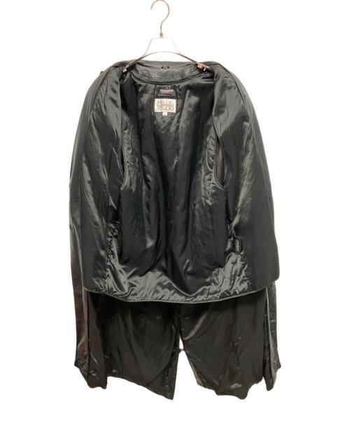 Thinsulate（シンサレート）Thinsulate (シンサレート) PELLE STUDIO (ペレ スタジオ) レザーコート ブラック サイズ:Mの古着・服飾アイテム