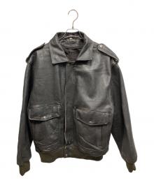 A-2フライトジャケット（A-2フライトジャケット）の古着「A-2フライトジャケット」｜ブラック