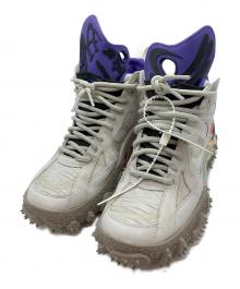 NIKE×OFFWHITE（ナイキ×オフホワイト）の古着「Air Terra Forma ハイカットスニーカー」｜ホワイト
