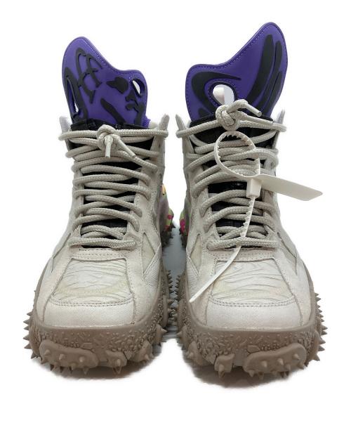 NIKE（ナイキ）NIKE (ナイキ) OFFWHITE (オフホワイト) Air Terra Forma ハイカットスニーカー ホワイト サイズ:27cmの古着・服飾アイテム